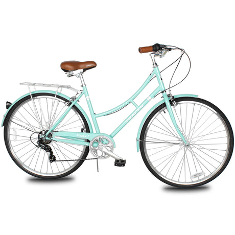 Tracer Osaka 700C Hybrid City Bikes 7-Speed for Women
