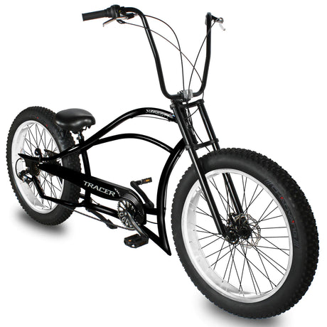 Tracer Siena GT 26" Chopper Stretch Cruiser Fat Tire Bike
