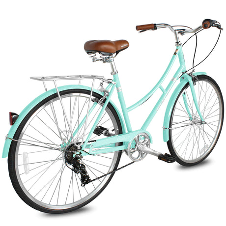 Tracer Osaka 700C Hybrid City Bikes 7-Speed for Women