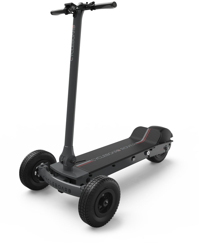 Cycleboard Rover No Limits All-terrain Vehicle - Carbon Grey | All terrain Electric Vehicle | Electric Scooter | Cycleboard Scooter Folding Scooter | Bike Lover USA