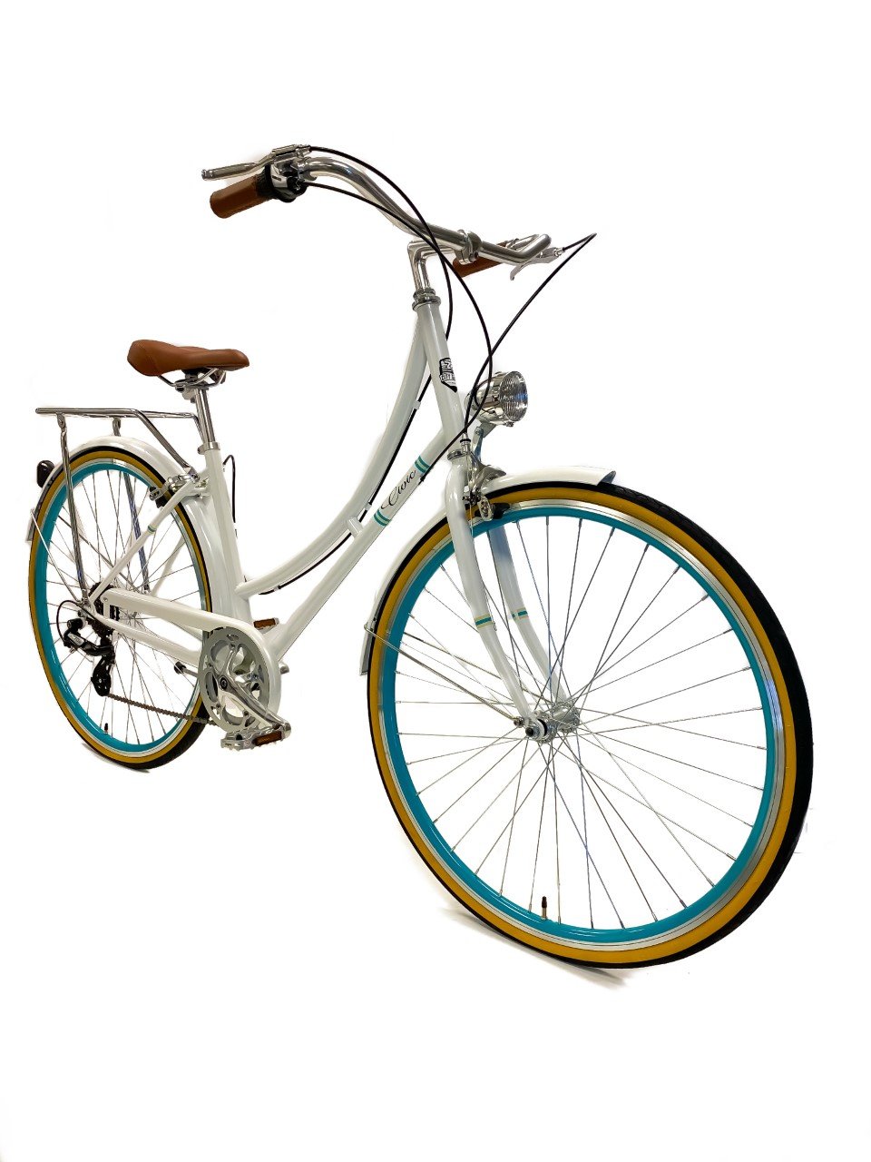 ZF Bikes - Civic Women 7Speed - White