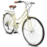 Tracer Osaka 700C Hybrid City Bikes 7-Speed for Women