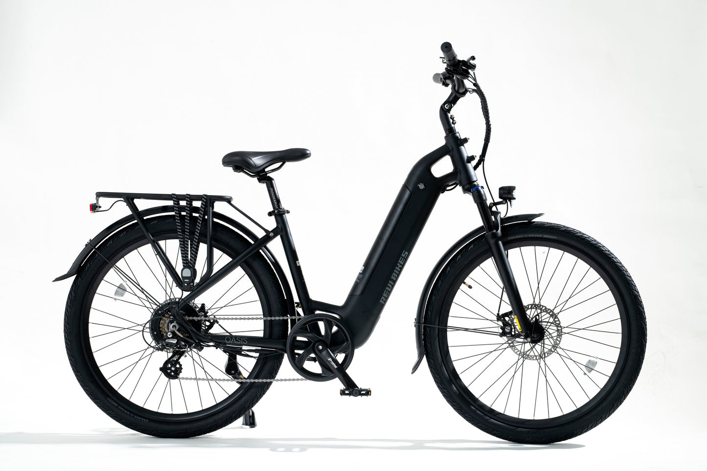 Revibikes Oasis - Step Thru - Matte Black | Bike Lover USA