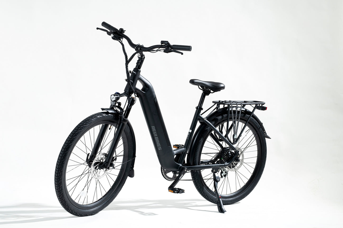 Revibikes Oasis - Step Thru - Matte Black | Bike Lover USA