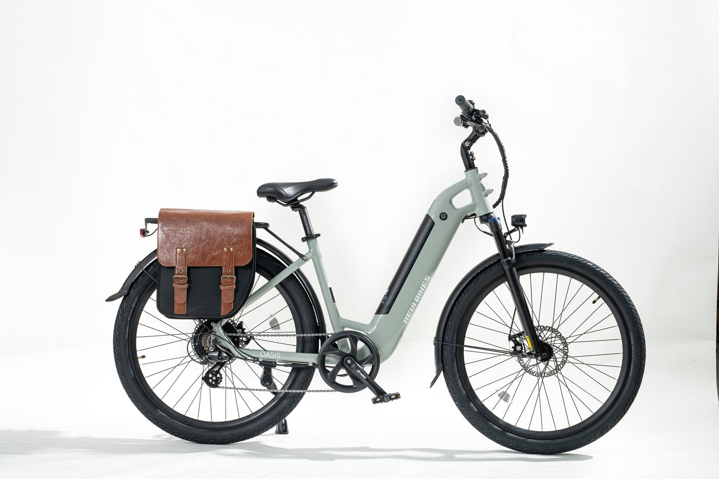 Revibikes Oasis - Step Thru - Moonlight Gray | Bike Lover USA