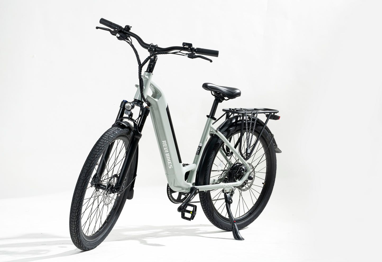 Revibikes Oasis - Step Thru - Moonlight Gray | Bike Lover USA