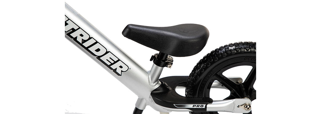 Strider 12 Pro Balance Bike - Silver