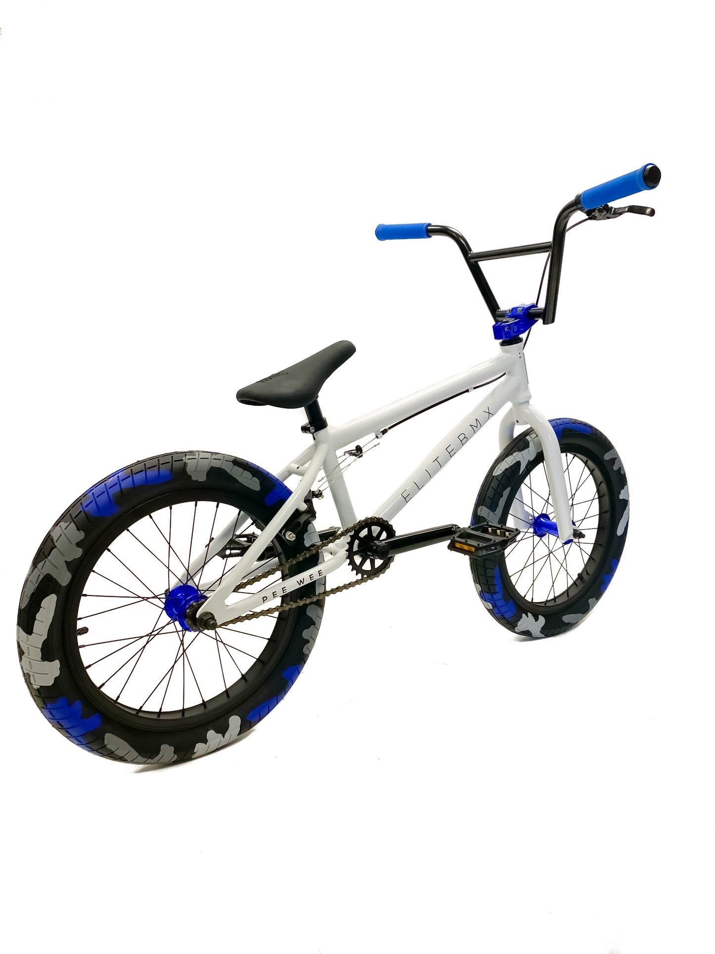 Elite BMX Pee Wee 18" - Blue White | Elite BMX Bike | Bike Lovers USA