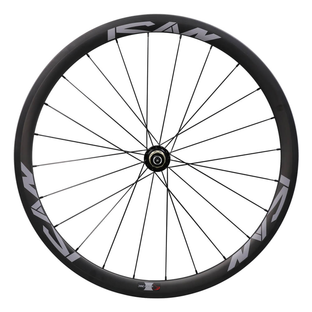 38mm Carbon Clincher Climbing Sapim CX-Ray Spokes Wheelset