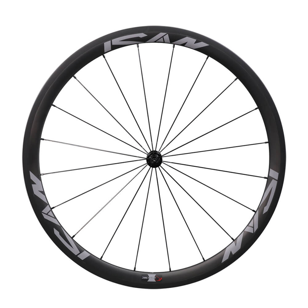 38mm Carbon Clincher Climbing Sapim CX-Ray Spokes Wheelset