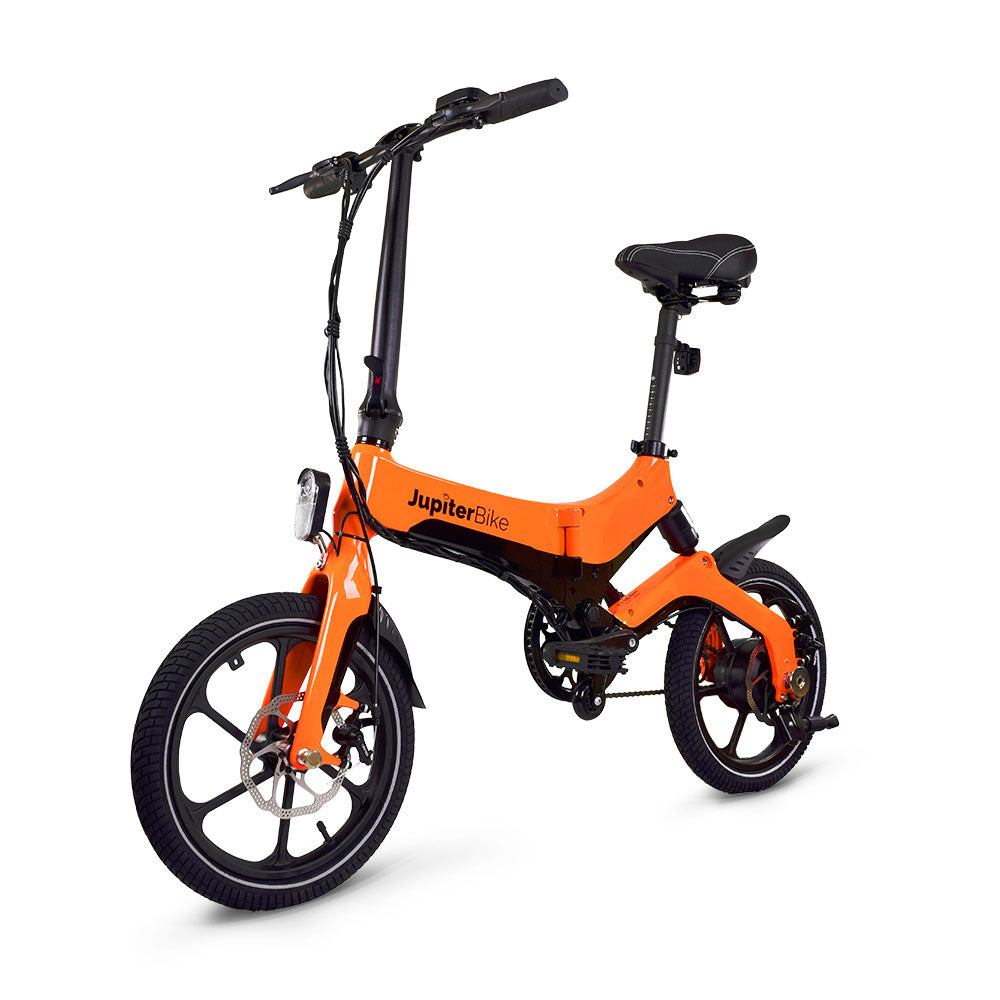 JupiterBike Discovery X5 Folding Electric Bike-Orange