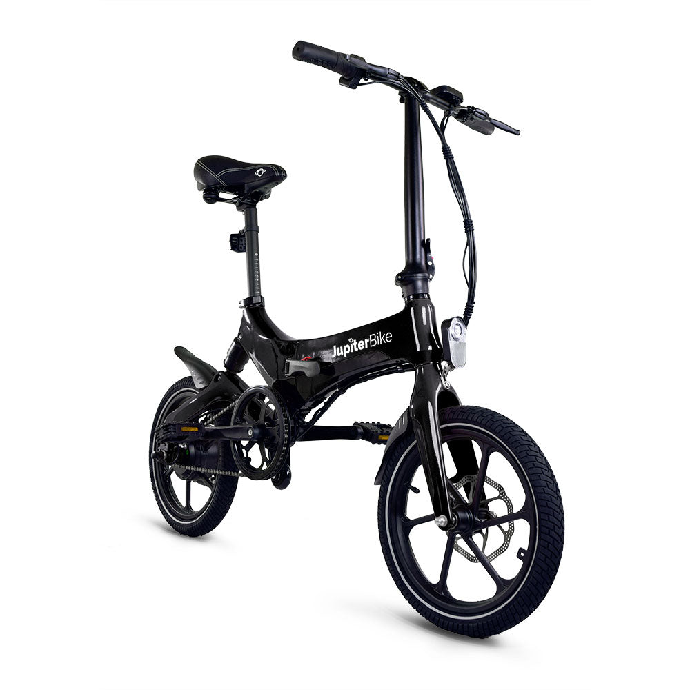 JupiterBike Discovery X5 Folding Electric Bike-Black