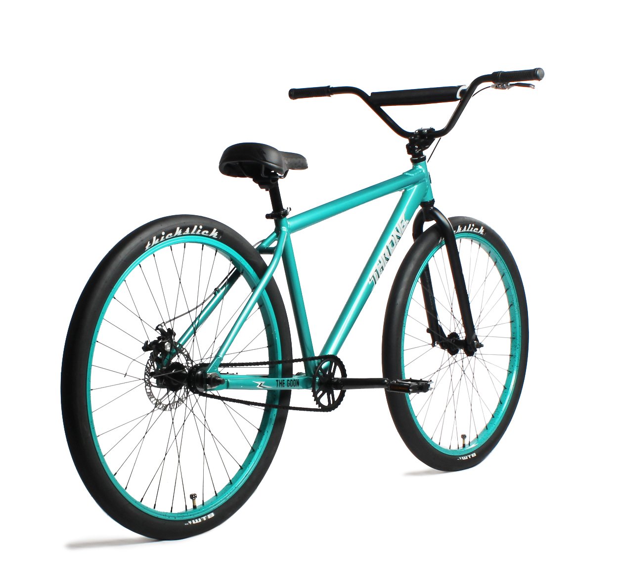 Throne Cycles The Goon - Jade Jewel Disc | Fixed Gear Urban BMX Bike | Urban Bike | The Goon Cycle | Throne Cycle | Street Cycle | Throne BMX | BMX Bike | Bike Lover USA