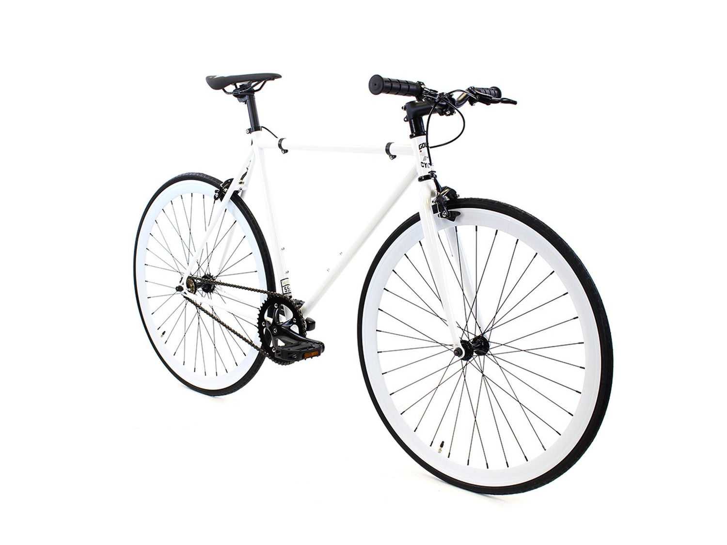 Golden Cycles GC-Kilo Single Speed Road Bike Steel Frame 700c Wheels Flip-Flop Hub