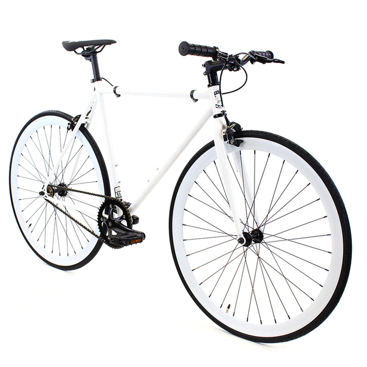 Golden Cycles GC-Kilo Single Speed Road Bike Steel Frame 700c Wheels Flip-Flop Hub