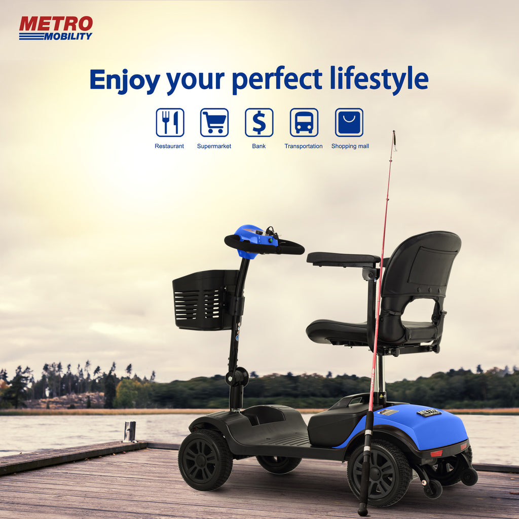 Metro M1 Lite Mobility Scooter - Blue