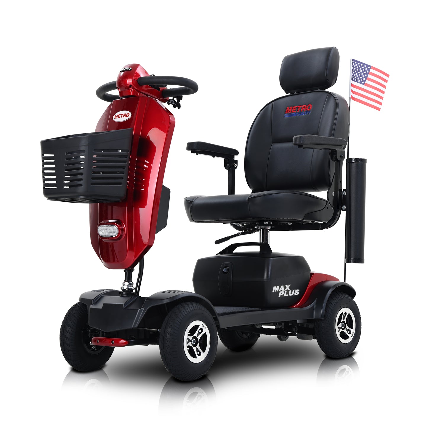 Metro Max Plus Mobility Scooter - Red