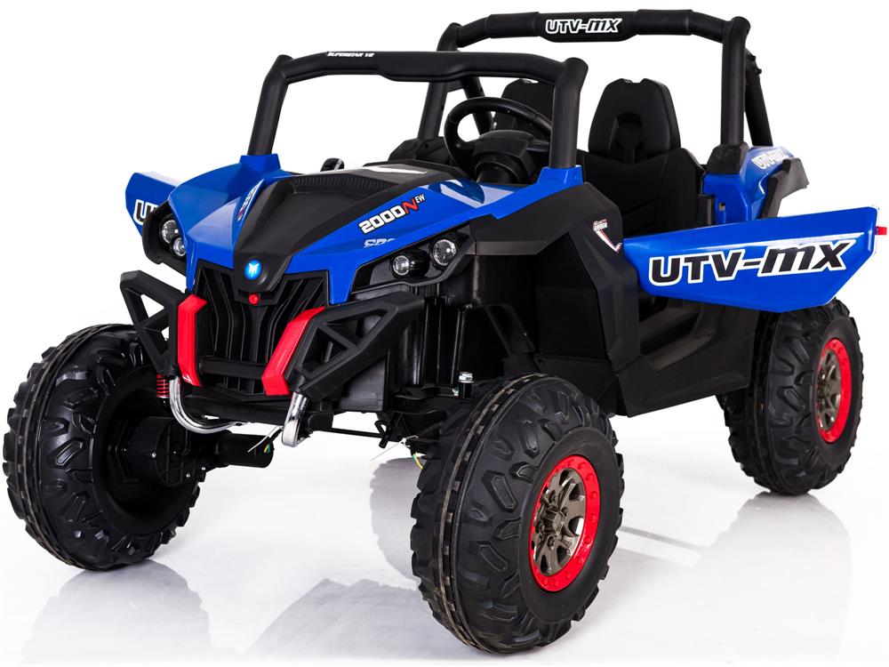 MotoTec Mini Moto UTV 4x4 12v (2.4ghz RC) - Blue