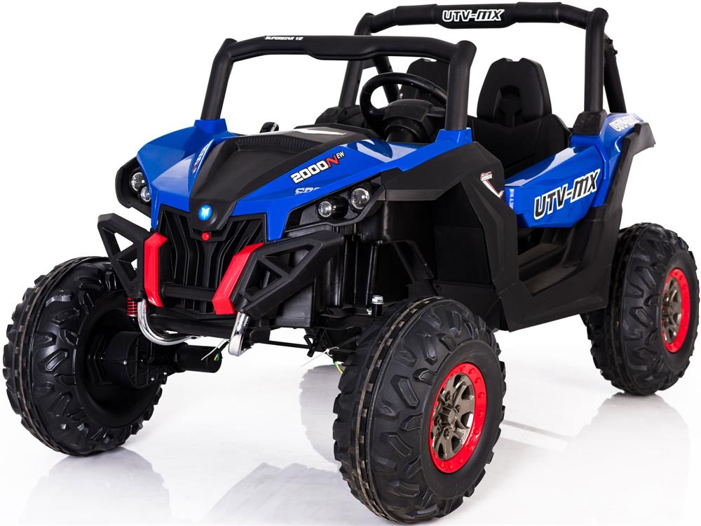 MotoTec Mini Moto UTV 4x4 12v - Blue