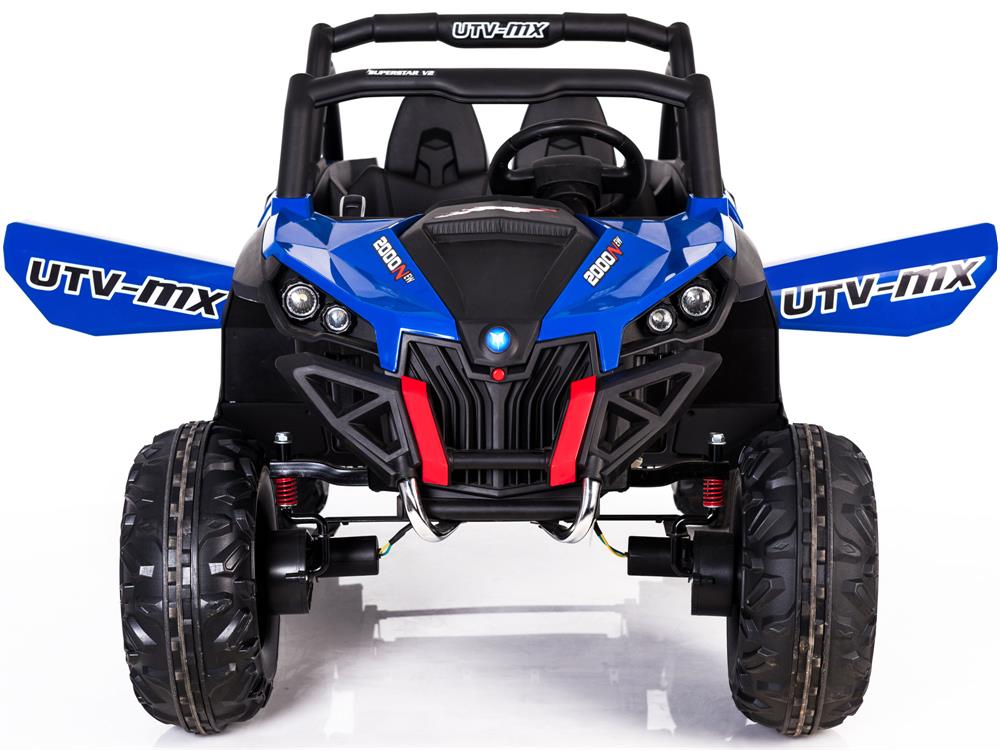 MotoTec Mini Moto UTV 4x4 12v (2.4ghz RC) - Blue