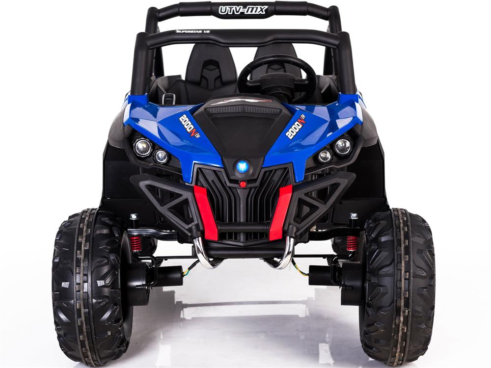 MotoTec Mini Moto UTV 4x4 12v (2.4ghz RC) - Blue