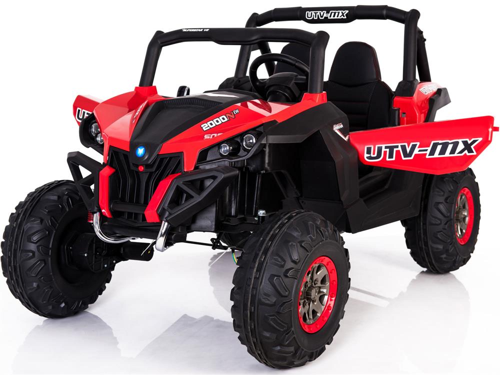 MotoTec Mini Moto UTV 4x4 12v (2.4ghz RC) - Red