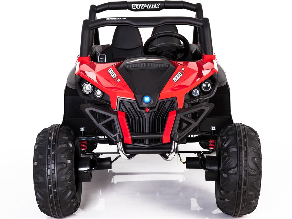 MotoTec Mini Moto UTV 4x4 12v (2.4ghz RC) - Red