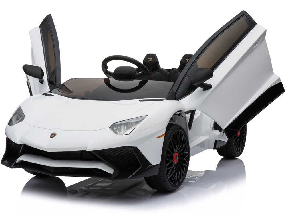 MotoTec Mini Moto Lamborghini 12v (2.4ghz RC) - White