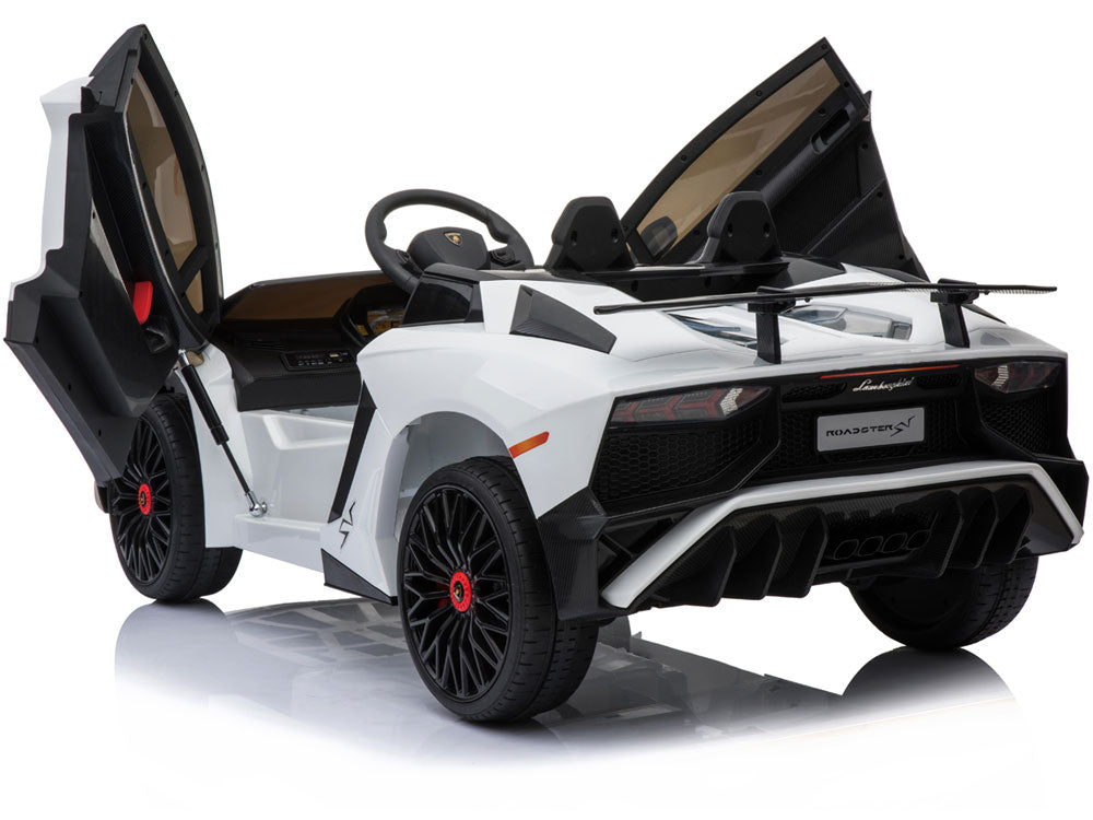 MotoTec Mini Moto Lamborghini 12v (2.4ghz RC) - White