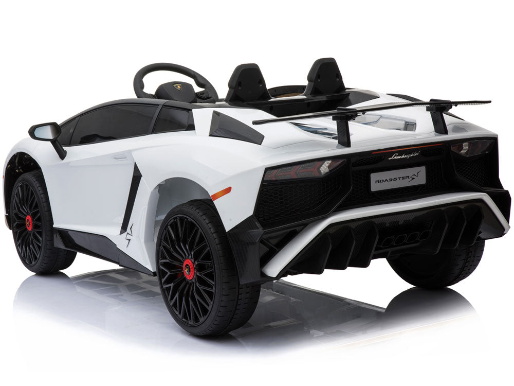 MotoTec Mini Moto Lamborghini 12v (2.4ghz RC) - White