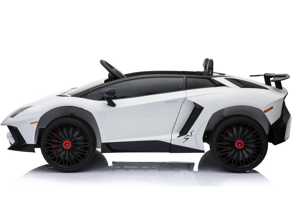 MotoTec Mini Moto Lamborghini 12v (2.4ghz RC) - White