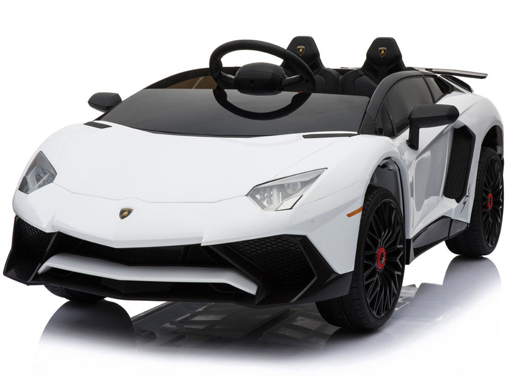 MotoTec Mini Moto Lamborghini 12v (2.4ghz RC) - White