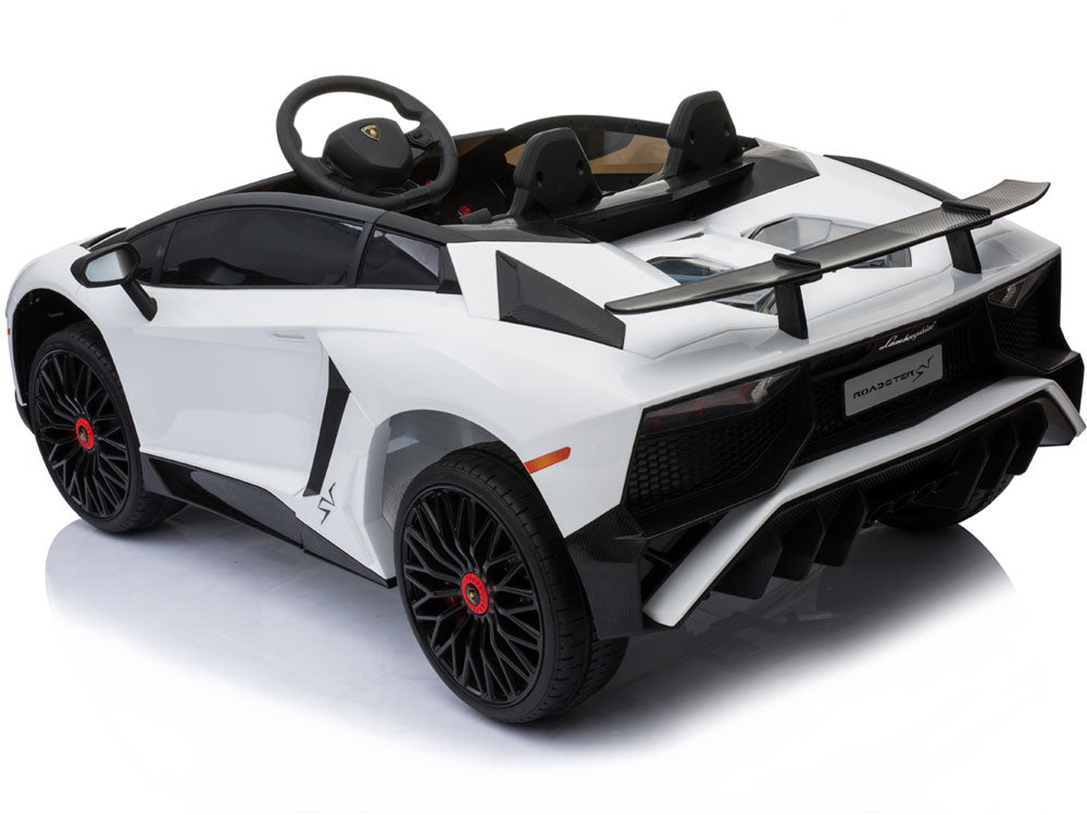 MotoTec Mini Moto Lamborghini 12v (2.4ghz RC) - White