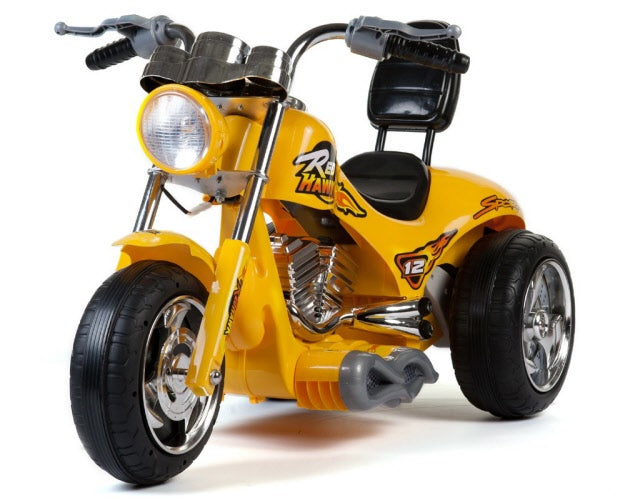 Mototec Mini Motos Red Hawk Motorcycle 12v - Yellow