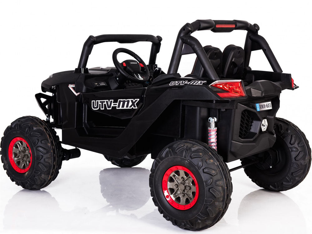 MotoTec Mini Moto UTV 4x4 12v - Black