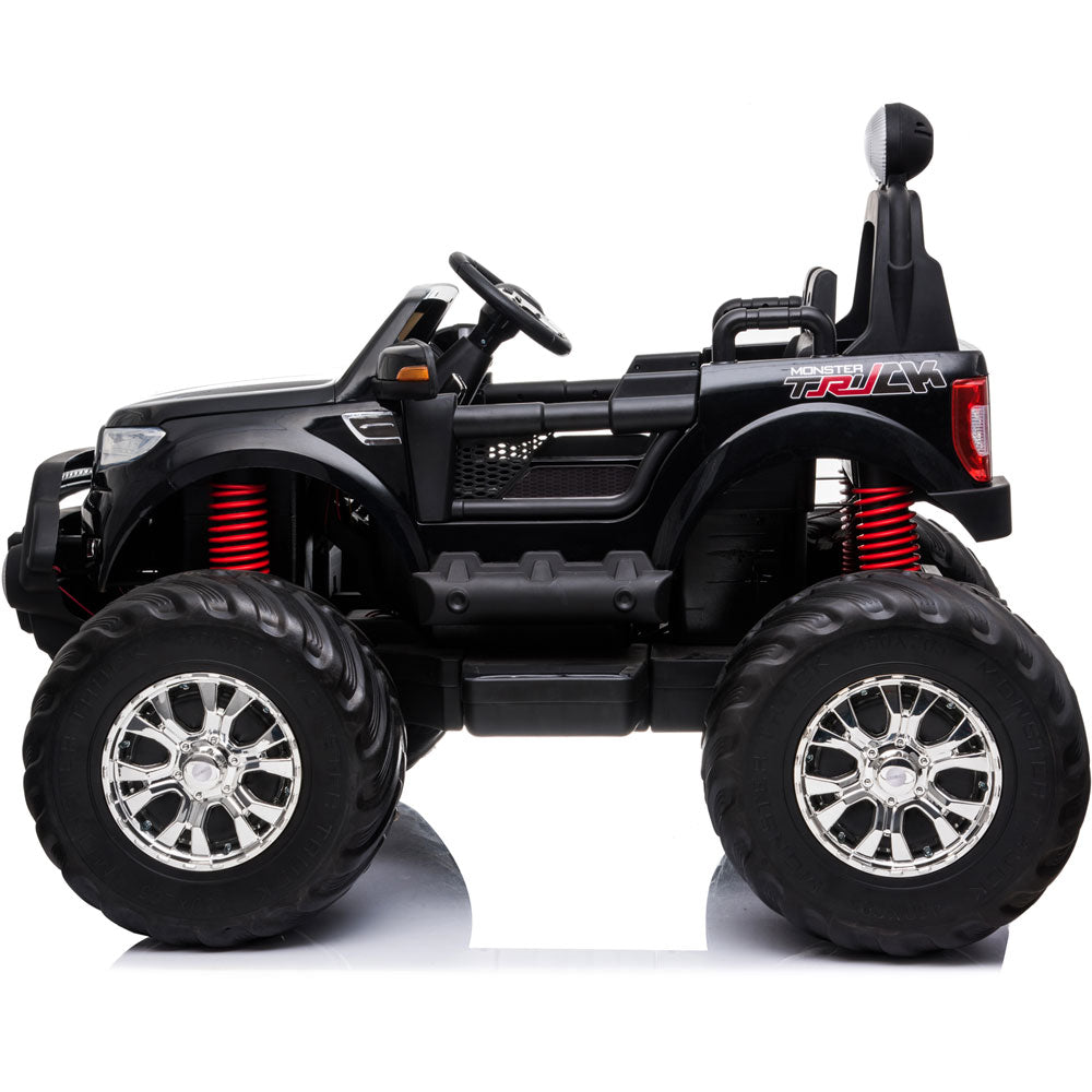 MotoTec Monster Truck 4x4 12v (2.4ghz) - Black