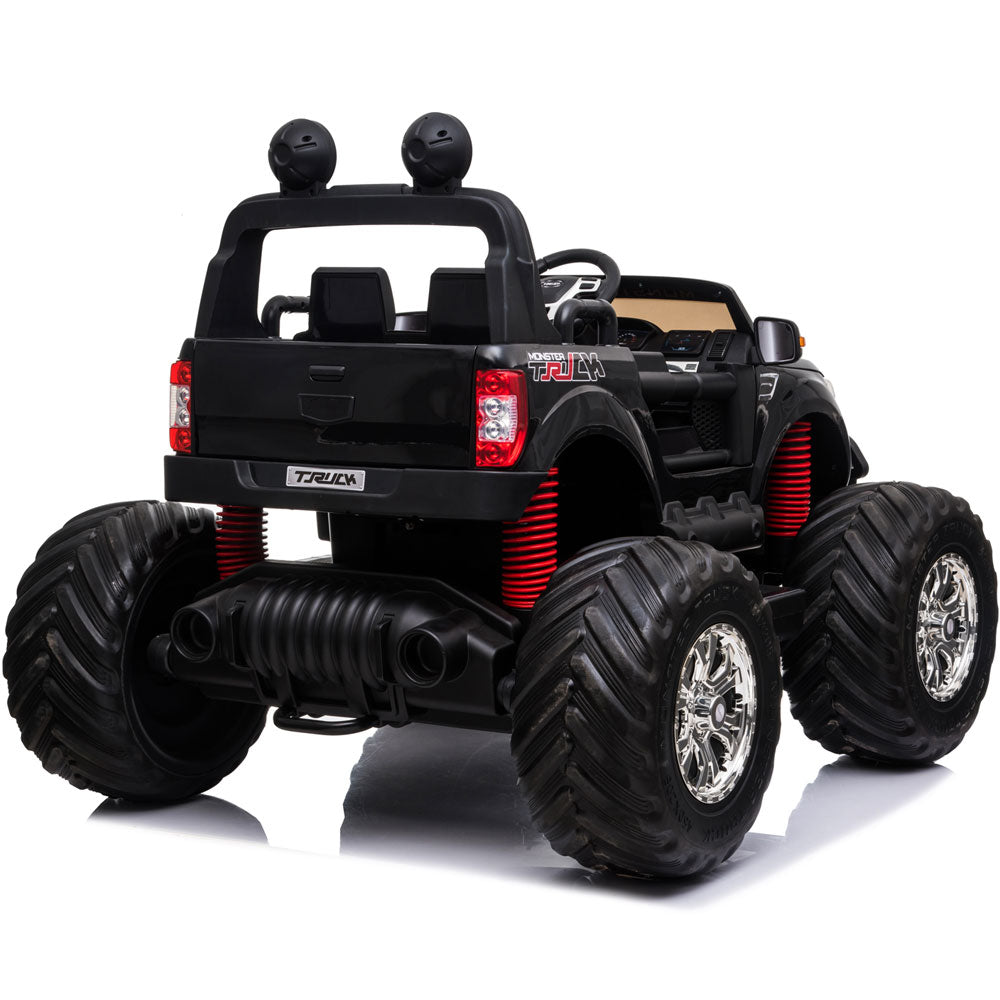 MotoTec Monster Truck 4x4 12v (2.4ghz) - Black