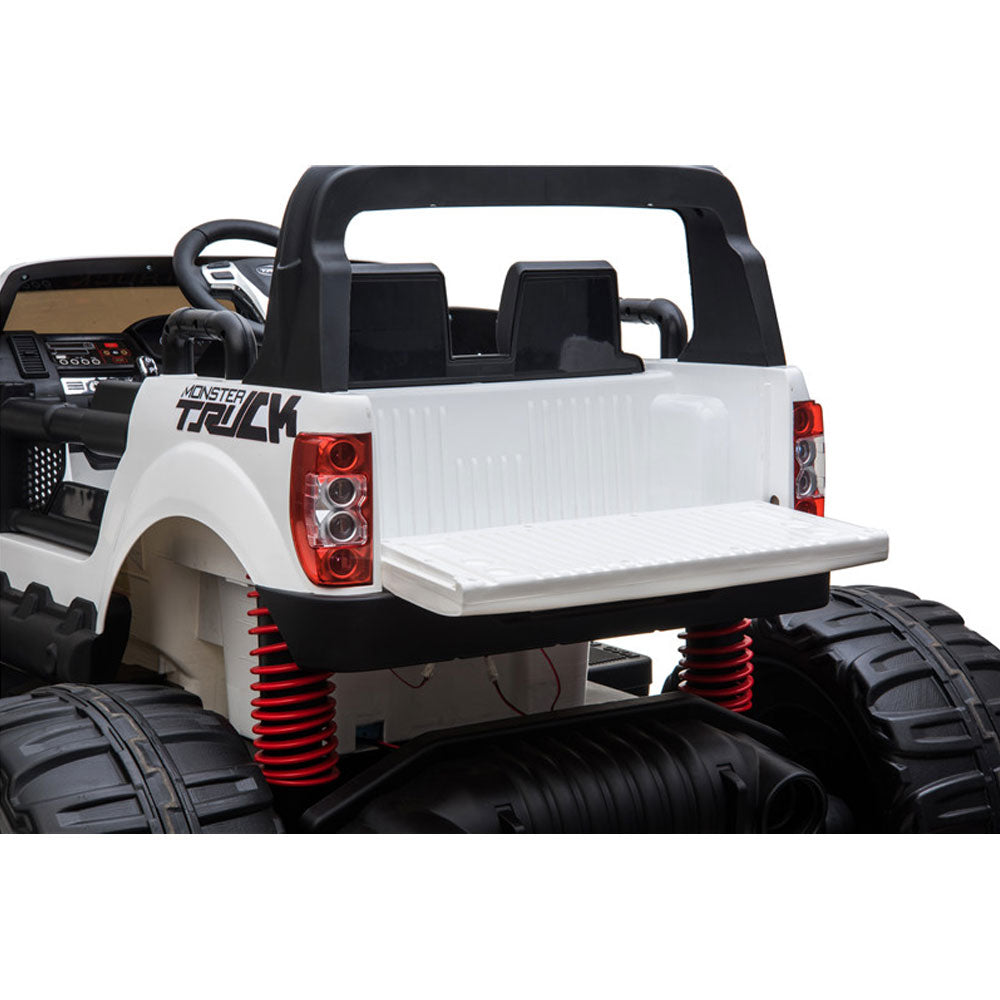 MotoTec Monster Truck 4x4 12v (2.4ghz) - White