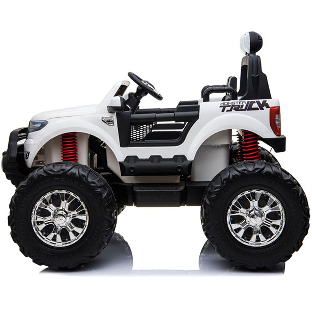 MotoTec Monster Truck 4x4 12v (2.4ghz) - White