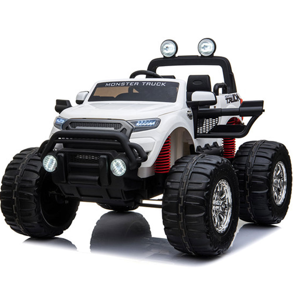 MotoTec Monster Truck 4x4 - White