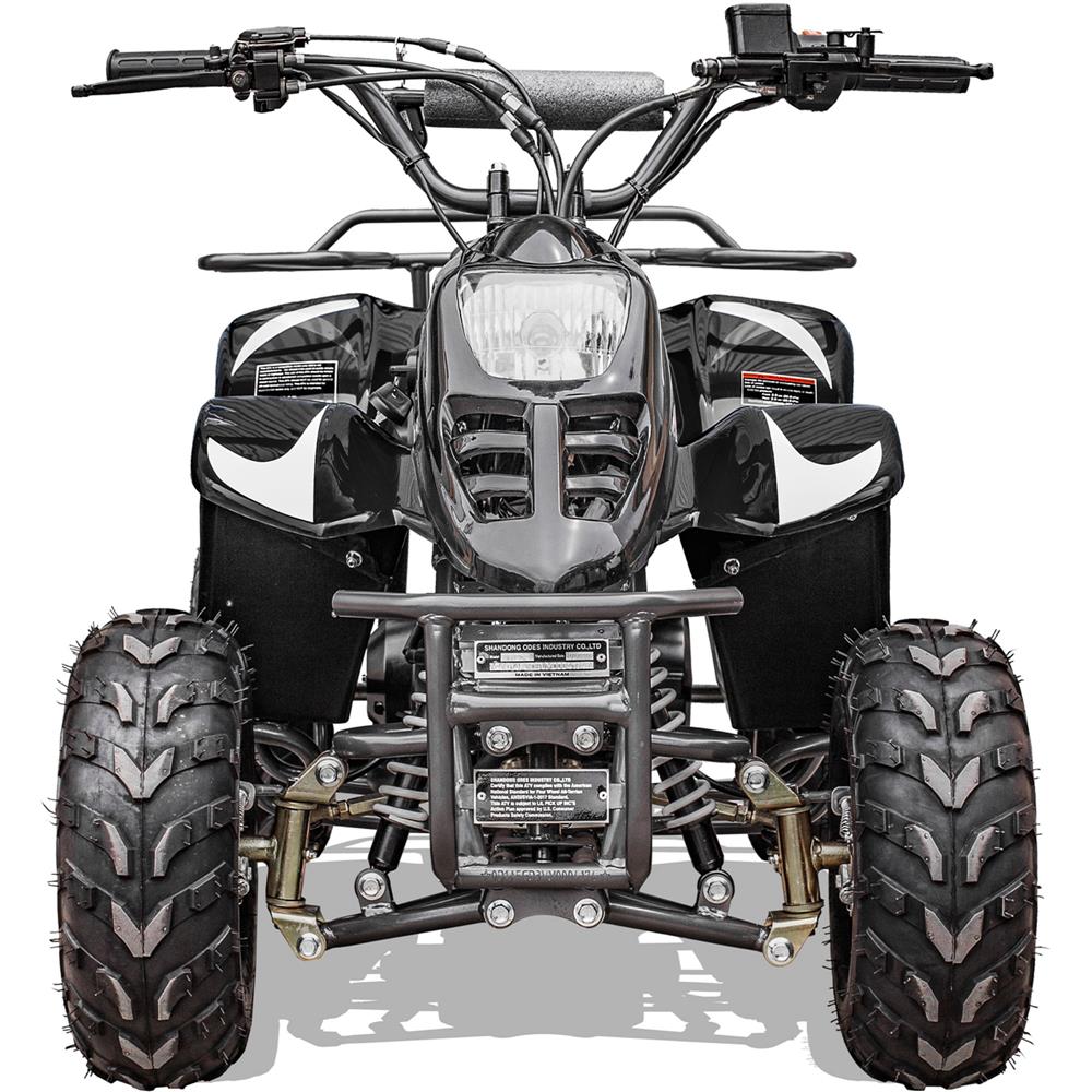 MotoTec Rex 110cc 4-Stroke Kids Gas ATV - Black