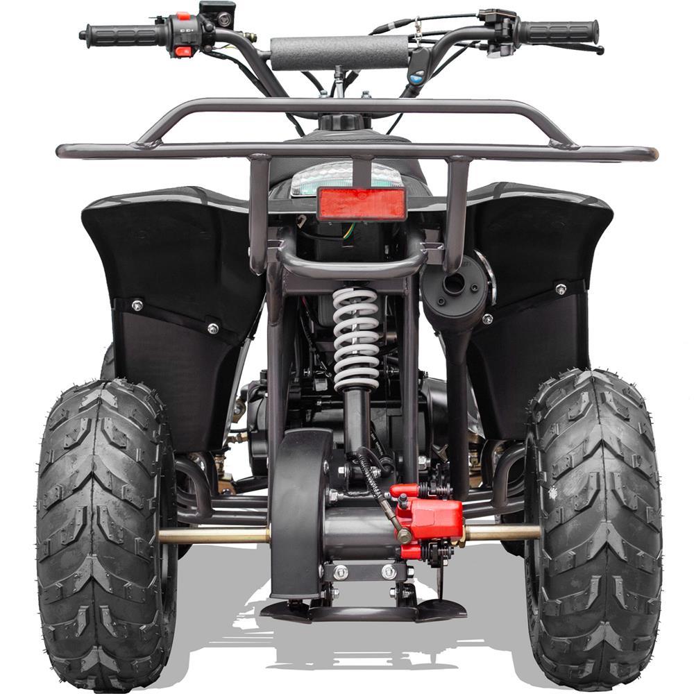 MotoTec Rex 110cc 4-Stroke Kids Gas ATV - Black