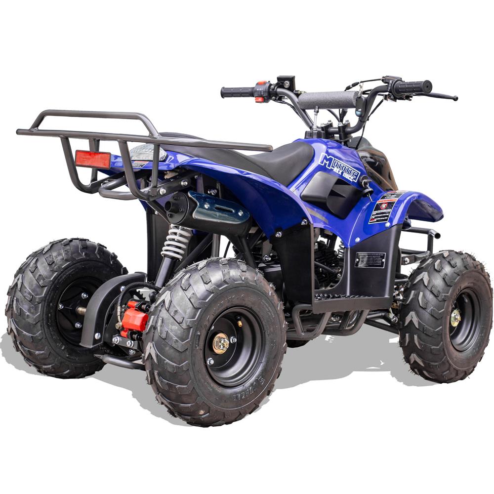 MotoTec Rex 110cc 4-Stroke Kids Gas ATV - Blue