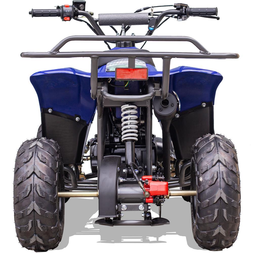 MotoTec Rex 110cc 4-Stroke Kids Gas ATV - Blue