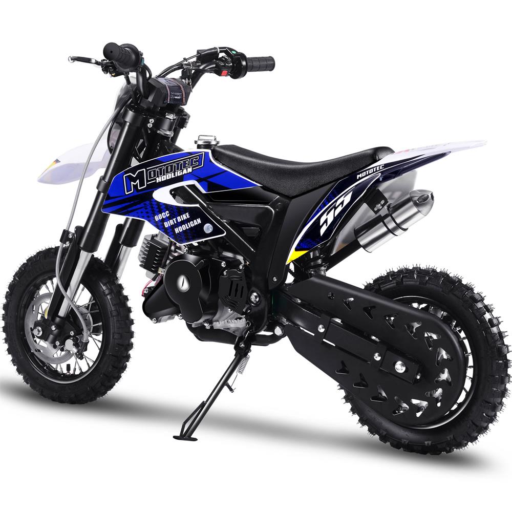 MotoTec Hooligan 60cc 4-Stroke Gas Dirt Bike
