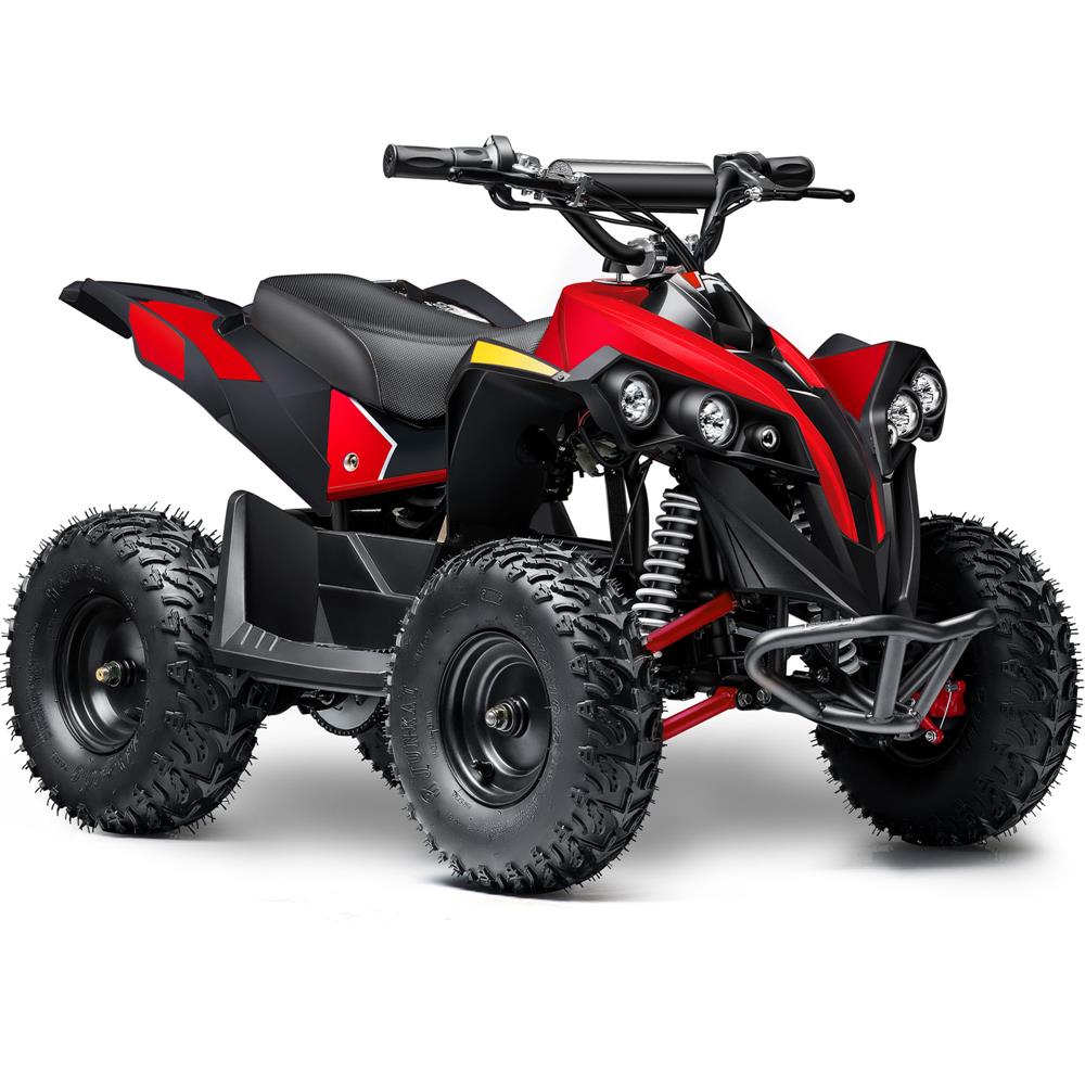 MotoTec E-Bully 36v 1000w ATV - Red | Bike Lover USA