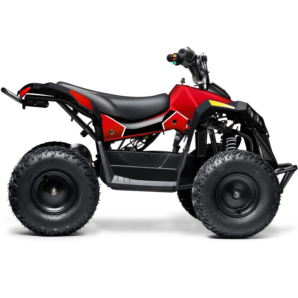 MotoTec E-Bully 36v 1000w ATV - Red | Bike Lover USA