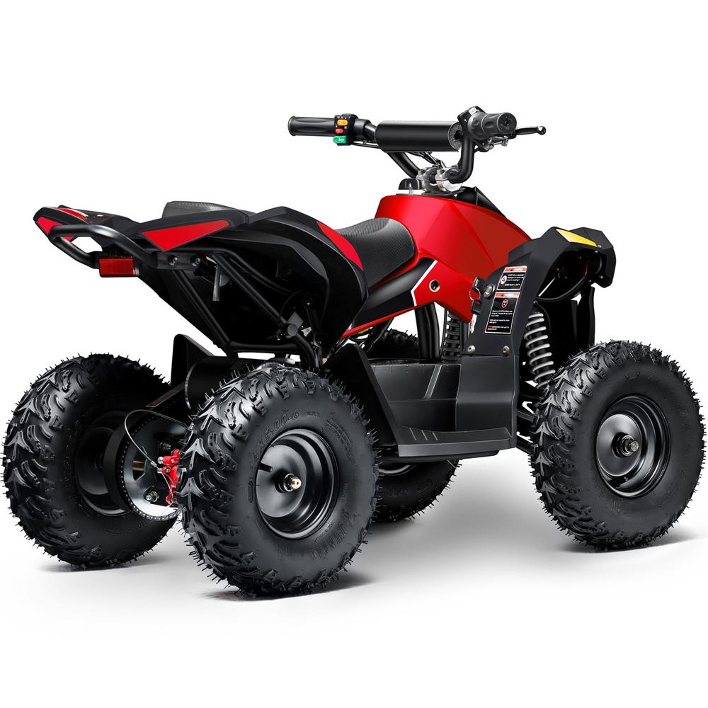 MotoTec E-Bully 36v 1000w ATV - Red | Bike Lover USA