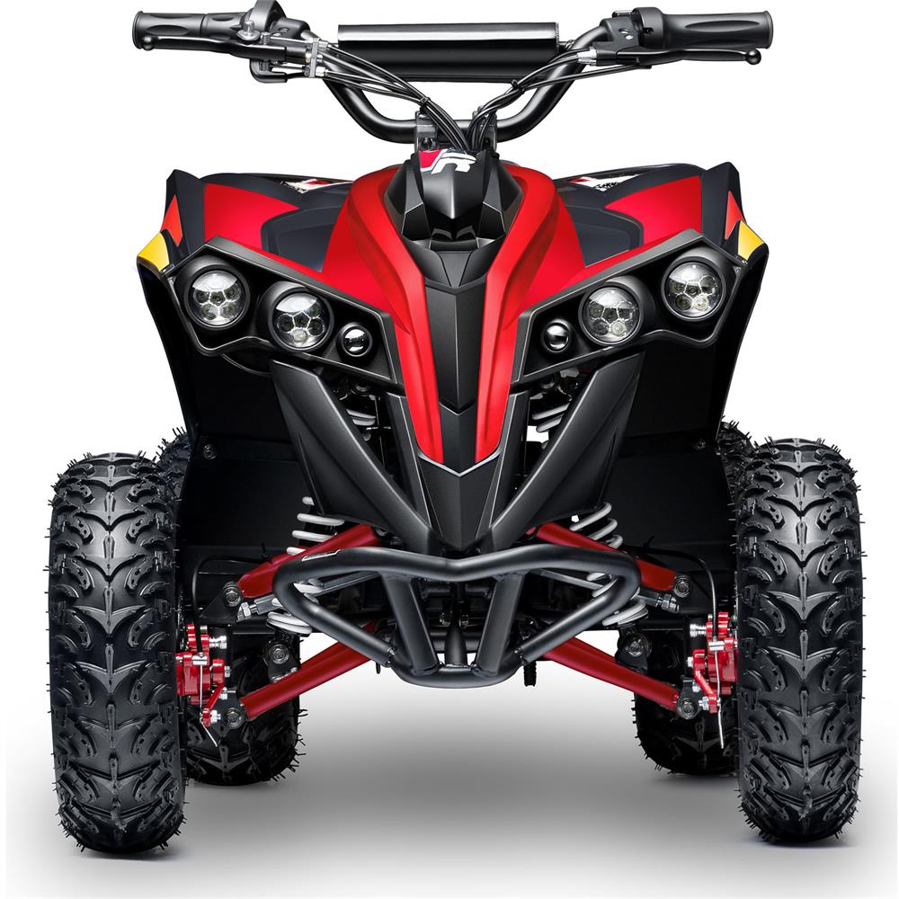 MotoTec E-Bully 36v 1000w ATV - Red | Bike Lover USA