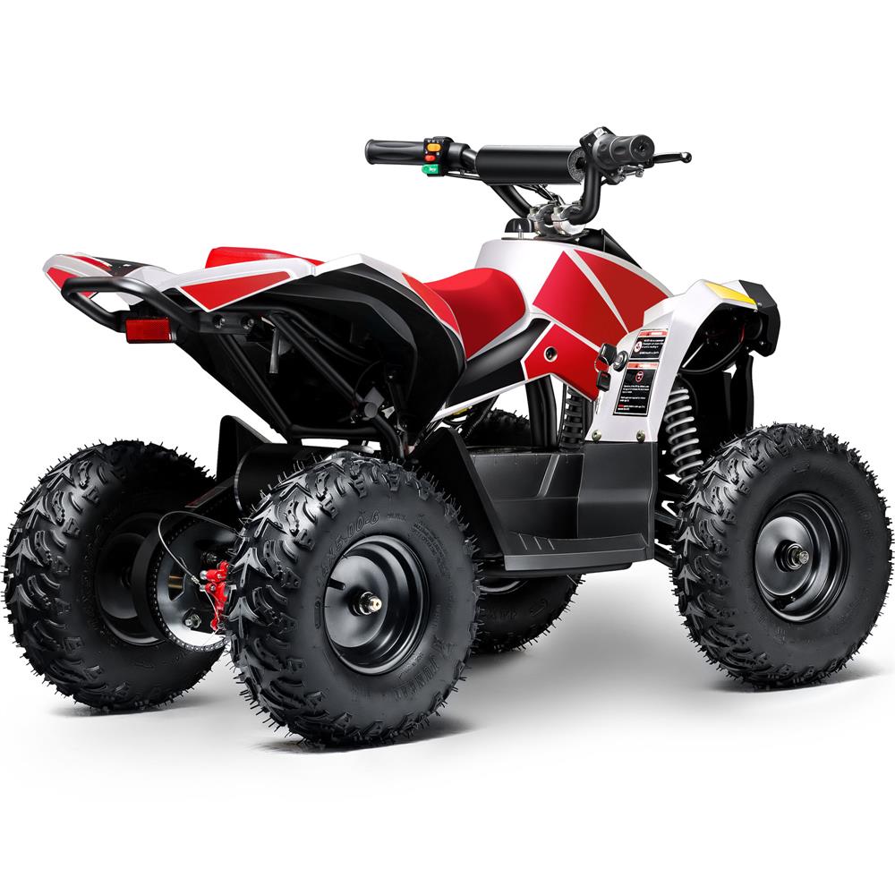 MotoTec E-Bully 36v 1000w ATV - White | Bike Lover USA